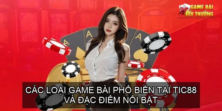 Đánh Giá Cổng Game Bài Online Nhà Cái TIC88 4 Các Loại Game Bài Phổ Biến Tại TIC88 Và Đặc Điểm Nổi Bật